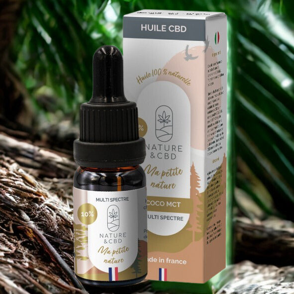 Huile Coco MCT au Chanvre CBD 10%