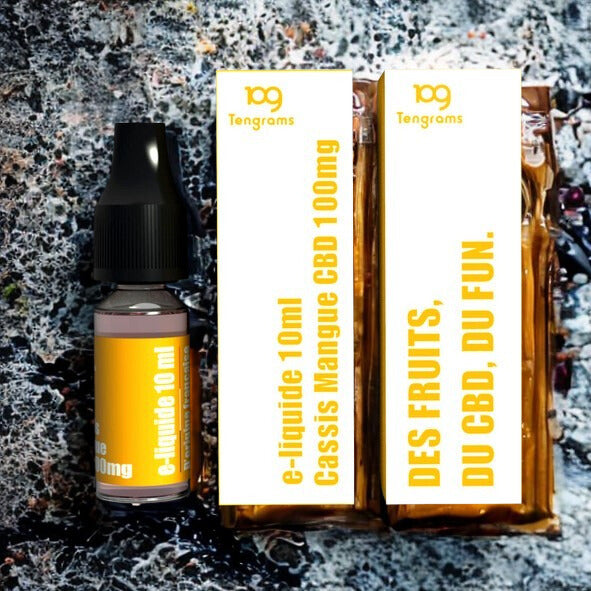 E-Liquide Cassis Mangue 100 mg