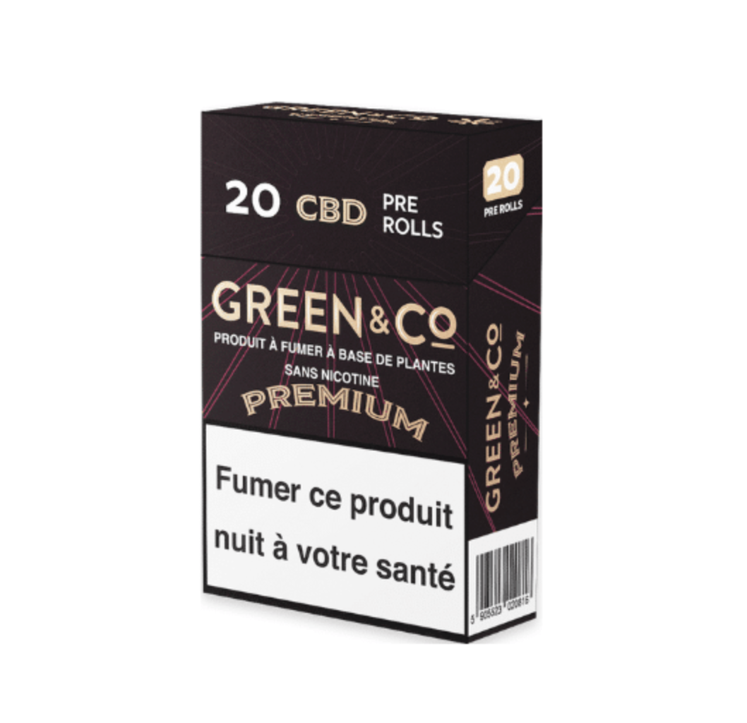 Cigarettes Premium Green & CO