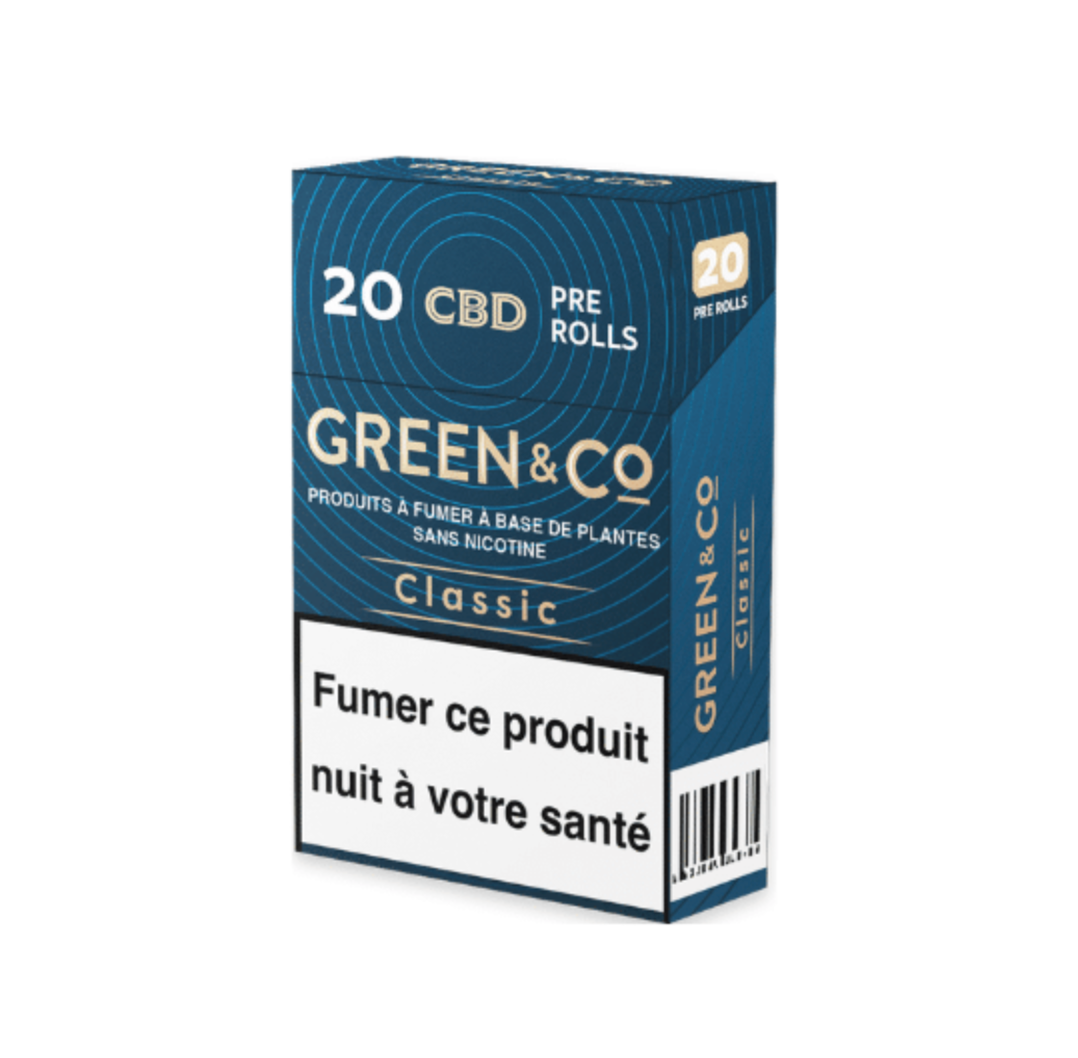 Cigarettes Classic Green & CO