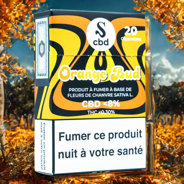 Cigarettes Orange Bud au CBD