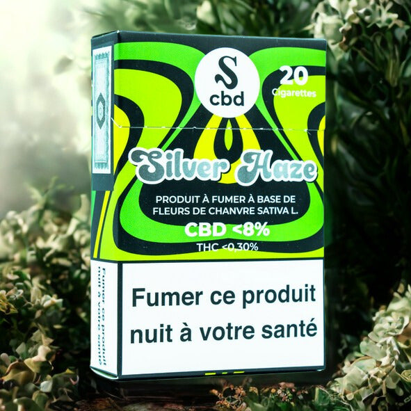 Cigarettes Silver Haze au CBD