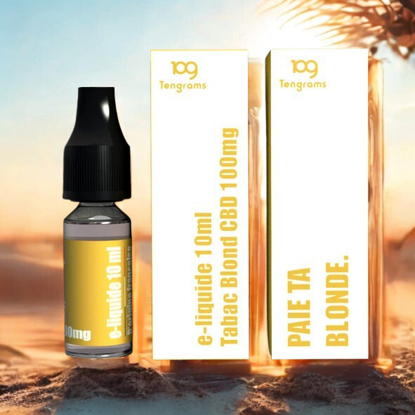 E-Liquide Tabac Blond 100 mg