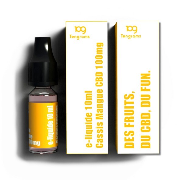 E-Liquide Cassis Mangue 100 mg