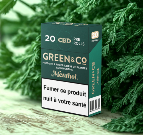 Cigarettes Menthol Green & CO