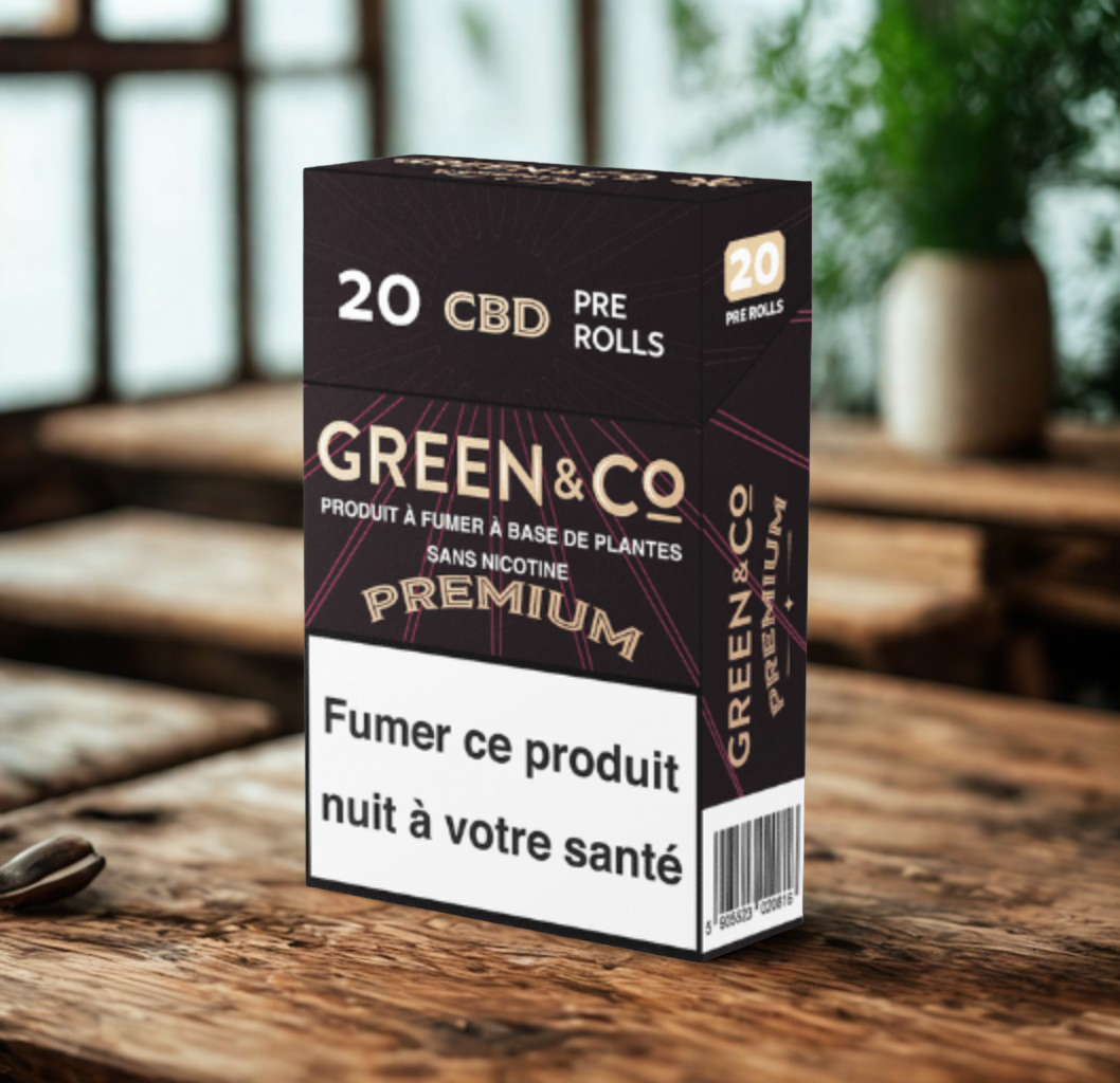 Cigarettes Premium Green & CO
