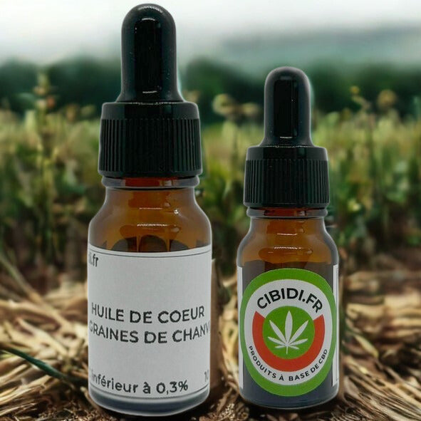 Huile de Coeur de graine de Chanvre