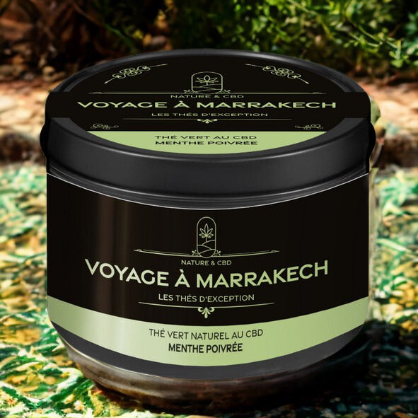 Thé Infusion Voyage à Marrakech