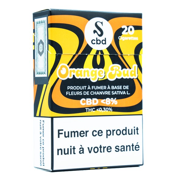 Cigarettes Orange Bud au CBD